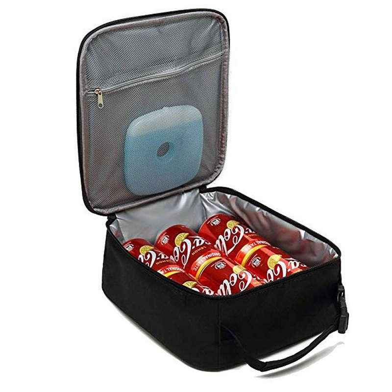 SGC34 Bolsa de almuerzo de enfermera personalizada al por mayor Bolsa de refrigerador de almuerzo congelada térmica barata reutilizable para niños de escuela